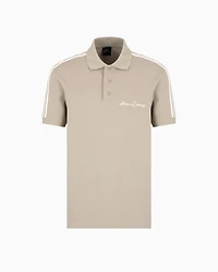 Regular fit polo shirt with Signature Logo