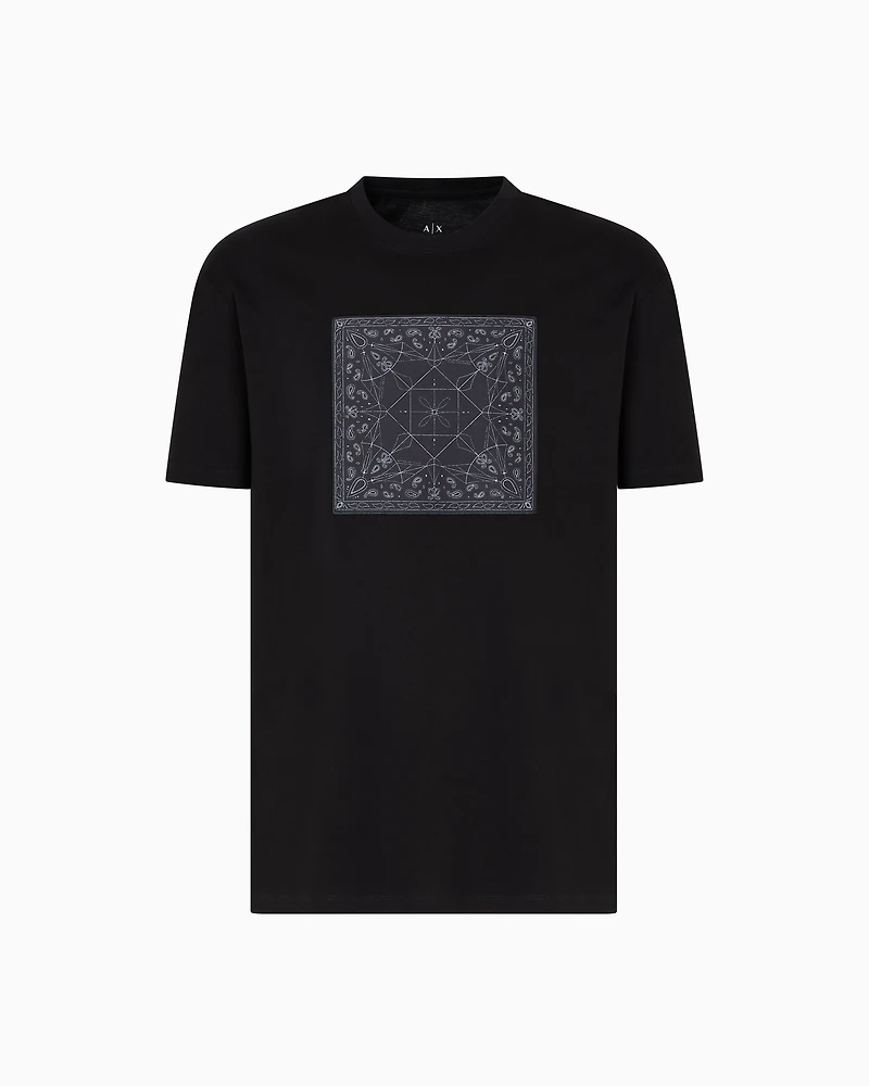 Regular fit T-shirt with kaleidoscope print