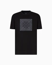 Regular fit T-shirt with kaleidoscope print