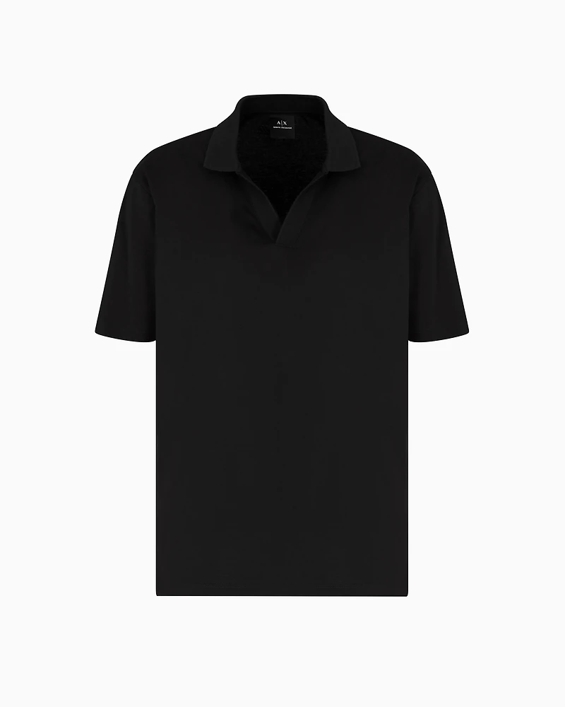 Regular fit polo shirt mercerised cotton