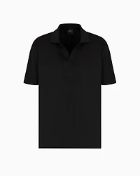 Regular fit polo shirt mercerised cotton
