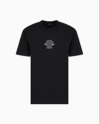 Regular fit cotton T-shirt with logo