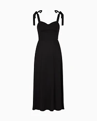 Longuette dress viscose