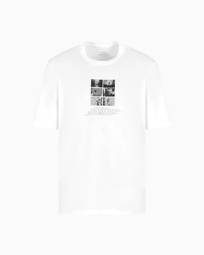 Regular fit T-shirt with photo print