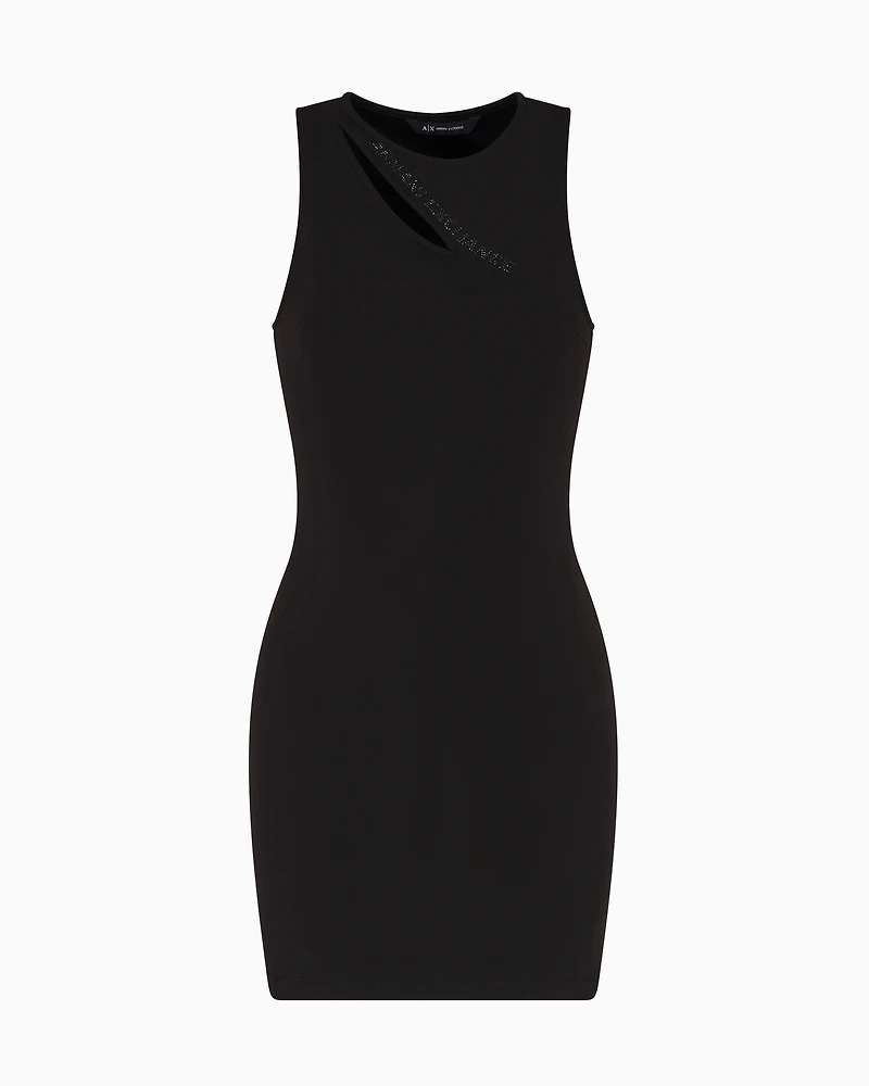 Short Jersey Sheath Dress