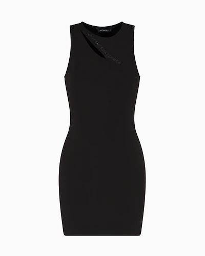 Short Jersey Sheath Dress