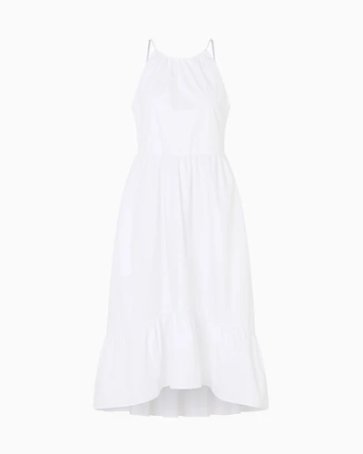 ASV Cotton Ruffle Midi Dress