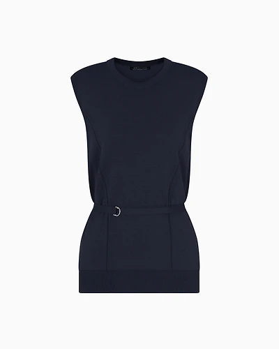 Top with belt