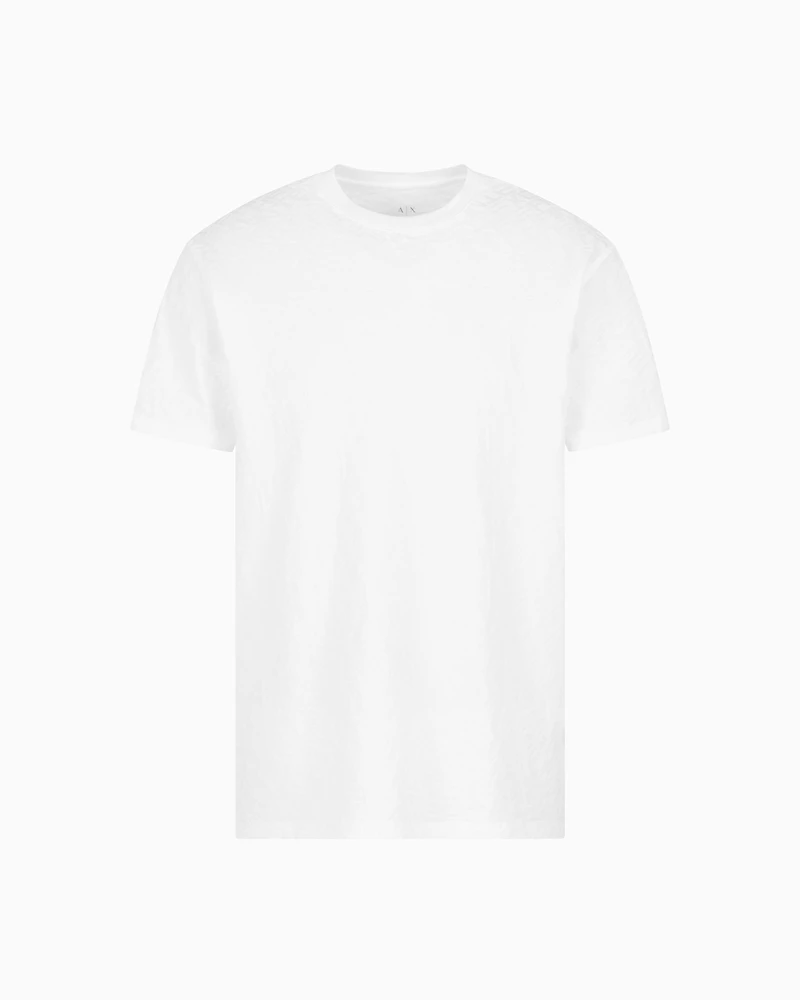 Mercerized cotton basic t-shirt