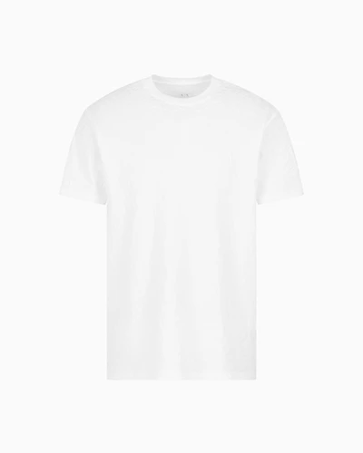 Mercerized cotton basic t-shirt