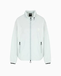 Full zip jacket with removable hood
