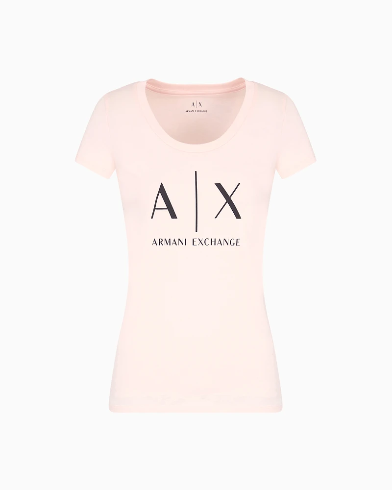 Pima Cotton Print Short T-Shirt