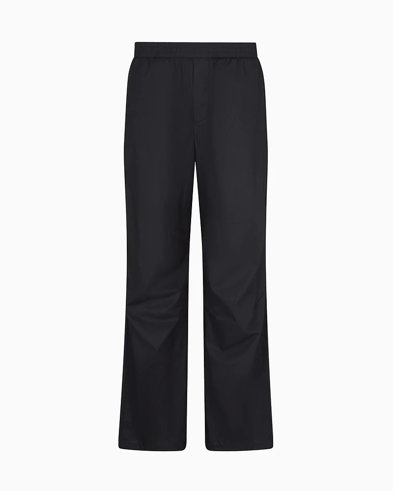 Oversized cotton trousers