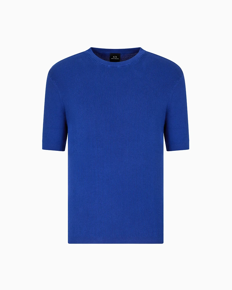 Cotton crew neck sweater