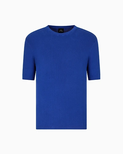 Cotton crew neck sweater