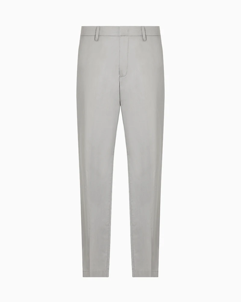 Cotton chino trousers