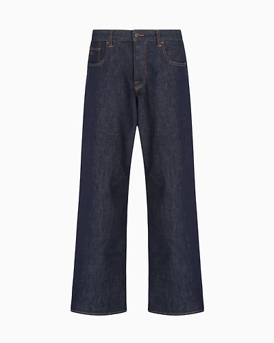 J83 baggy fit jeans cotton blend denim