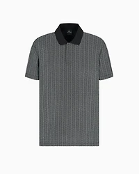 Regular fit polo shirt stretch jersey