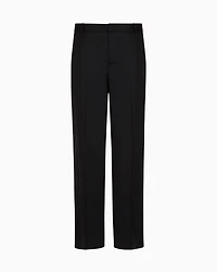 Camouflage lyocell trousers