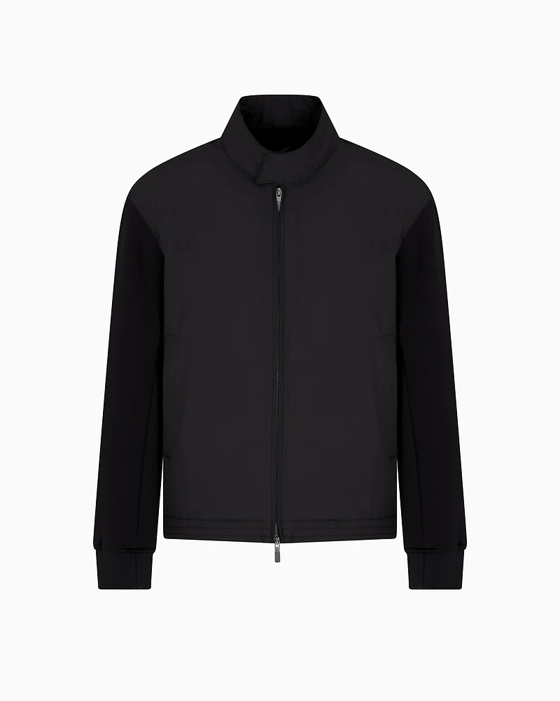 Full zip jacket cotton blend