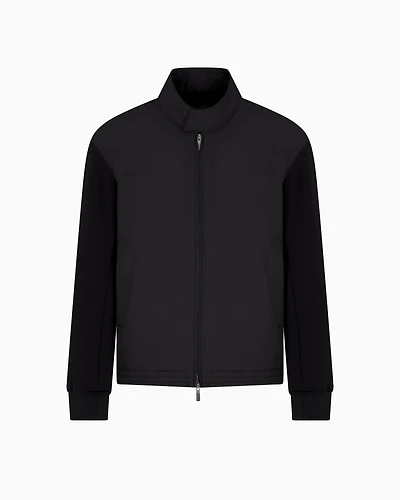 Full zip jacket cotton blend
