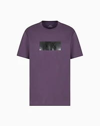 Regular fit t-shirt with vinyl logo print