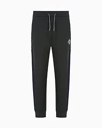 Jogger pants sweatshirt with contrasting inserts