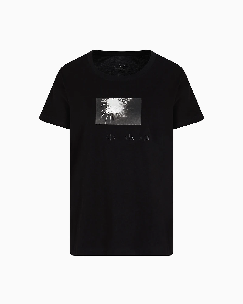 Relaxed fit T-shirt with photo print