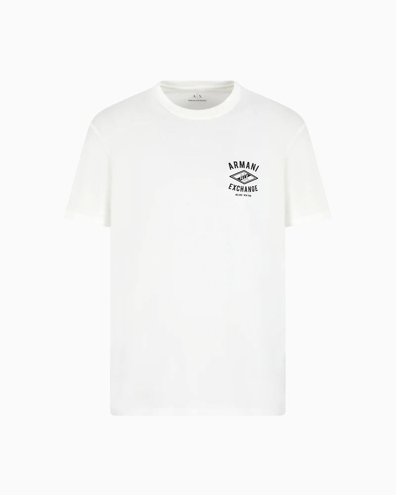 Regular fit T-shirt with central logo