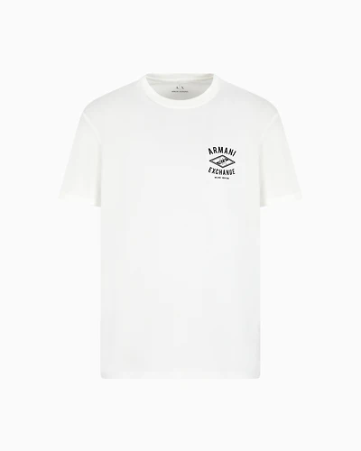 Regular fit T-shirt with central logo