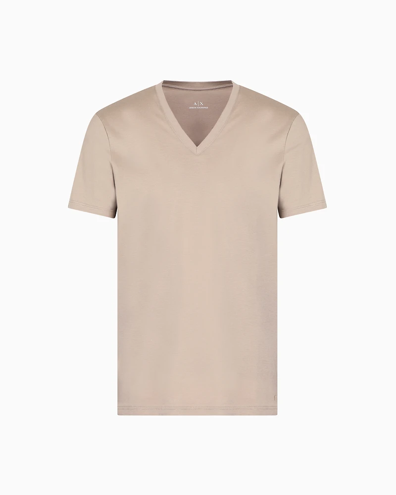 Slim fit T-shirt Pima cotton jersey