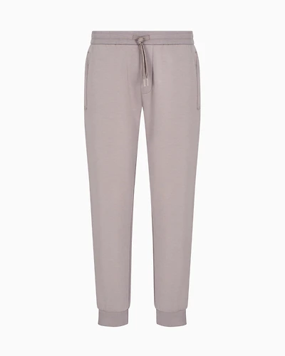 Jogger pants with logo on the back