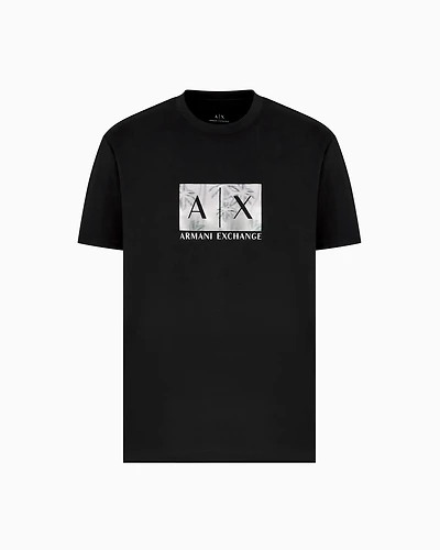 Regular fit T-shirt with maxi logo