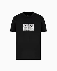 Regular fit T-shirt with maxi logo