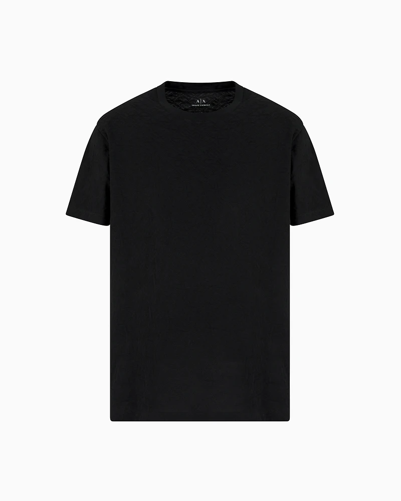 Mercerized cotton basic t-shirt