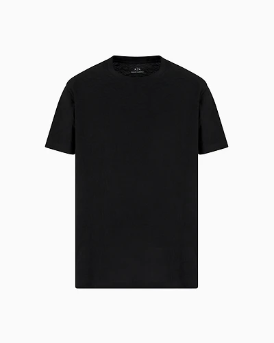 Mercerized cotton basic t-shirt