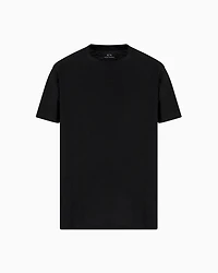 Mercerized cotton basic t-shirt