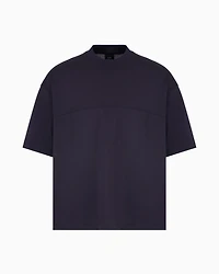 Mercerized cotton short-sleeved sweatshirt