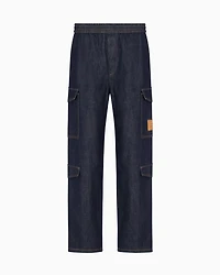 Denim Cargo Jeans