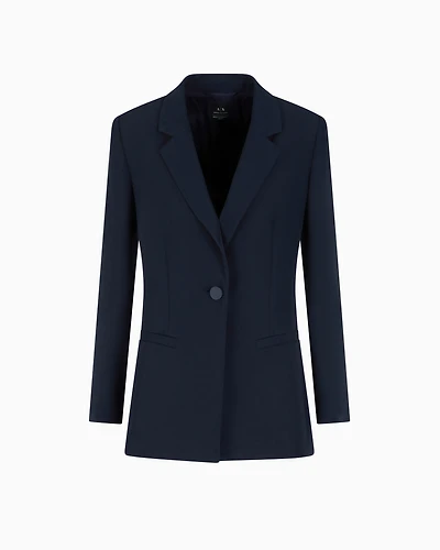 Single breasted jacket with one button
