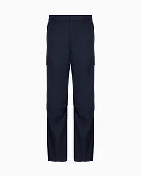 Oversized cargo trousers cotton twill