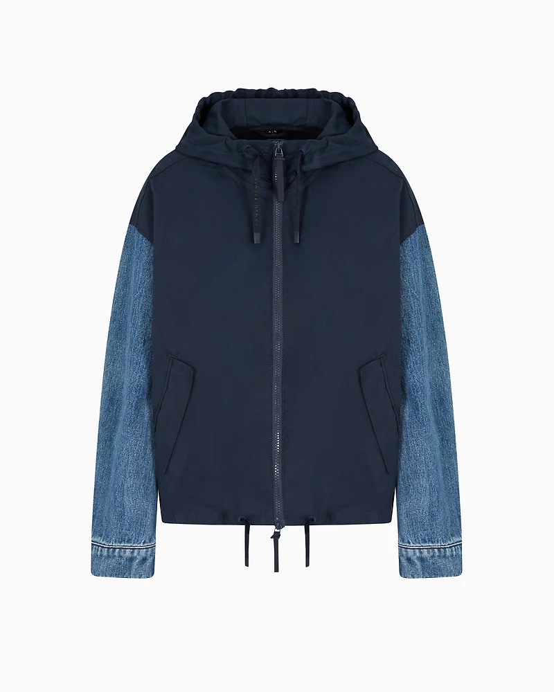 Blouson twill and denim