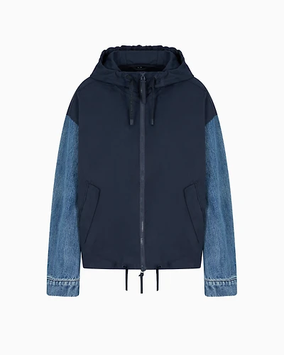 Blouson twill and denim