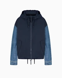 Blouson twill and denim