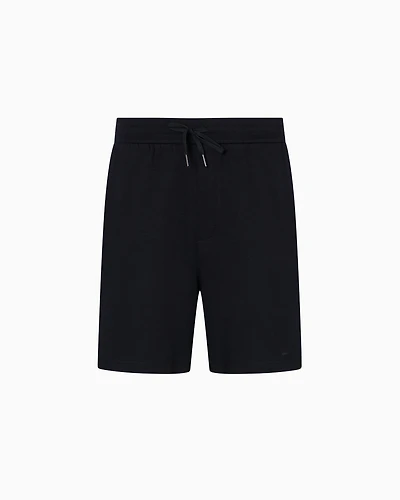 Cotton interlock Bermuda shorts