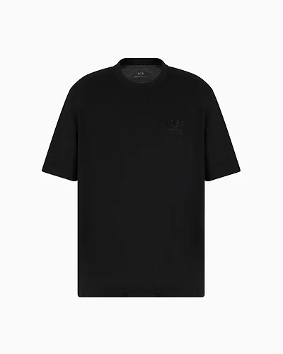 Regular fit T-shirt with print on the chest