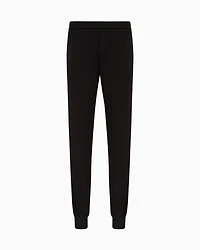 Stretch nylon jogger trousers