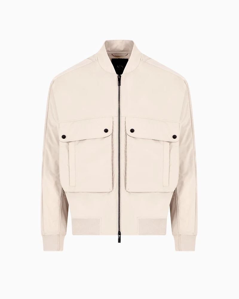 Bomber with maxi pockets