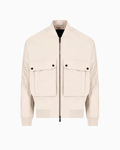 Bomber with maxi pockets