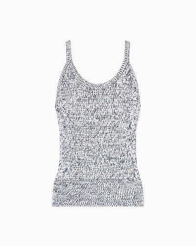 Boucle effect knitted top